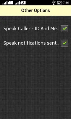 Speak Caller - ID And Message android App screenshot 0